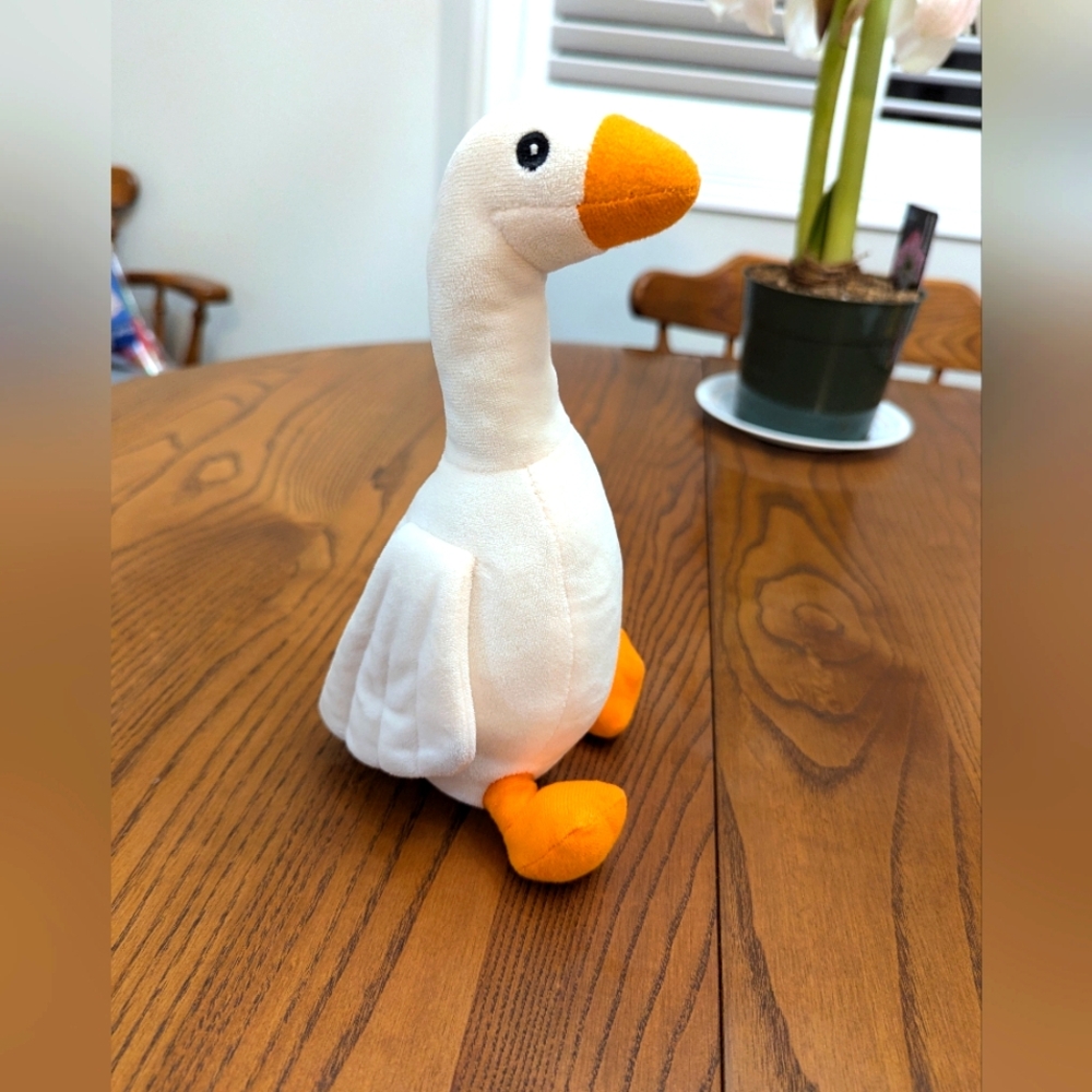 - JYSK Goose Stuffed Animal With Toush tag. 8 inches. Small toy, But…